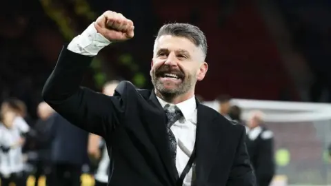 Stephen Robinson won the League Cup with St Mirren earlier this season