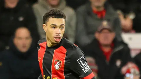 Zain Silcott-Duberry in action for Bournemouth