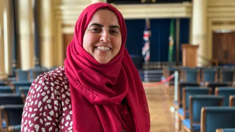 BBC New Nottingham City Council Leader Neghat Khan