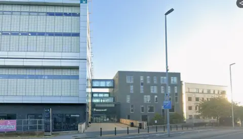 Google General view of the entrance to Kirklees College.