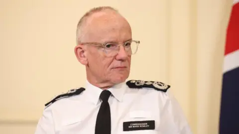 Met Police Commissioner Sir Mark Rowley