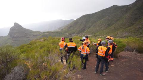 Search teams look out near village of Masca in search for Jay Slater