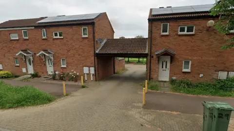 Google An image from Google streetview shows how the entrance looked before it collapsed