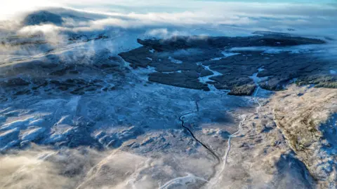 BBC Weather Watchers/Bletheration An aerial view of the Bridge of Gaur