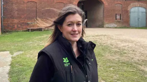 Caroline Taylor who is the Visitor Manager at Calke Abbey