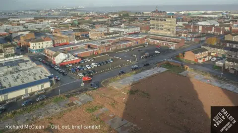 Turntable Gallery/Richard McClean Flats demolished in Grimsby