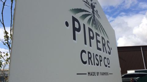 Pipers Crisps' manufacturing site in Brigg