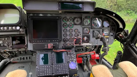 Helicopter flight deck 