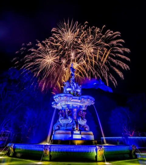 Keith Valentine Fireworks in Edinburgh