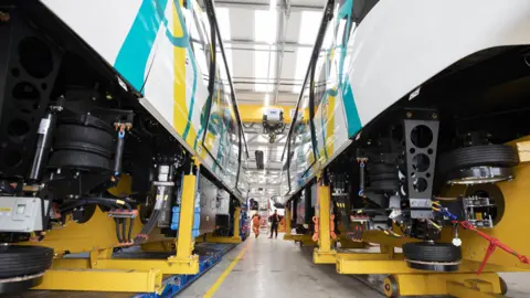 PA Media Monorail carriages being constructed