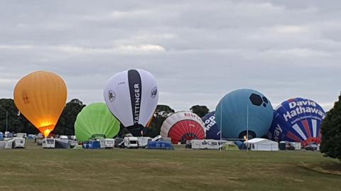 Hot air balloon news discount