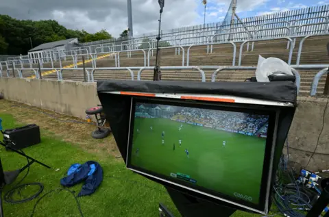 Getty Images GAAGO screen at gaelic match