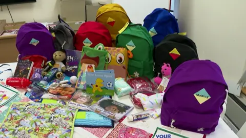 'My Journey' bags and books