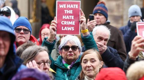 hate crime law protest