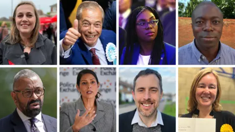 BBC Eight of the 18 MPs elected to represent parts of Essex