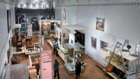 A space in Brighton Museum & Gallery 
