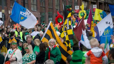 St Patrick's Day parade