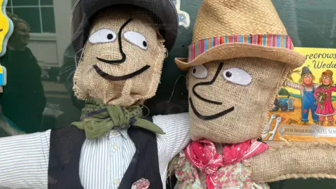 Scarecrows from the Julia Donaldson book - The Scarecrows' Wedding