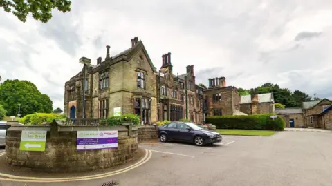 An external view of the Lea Green Learning and Development Centre building in Matlock