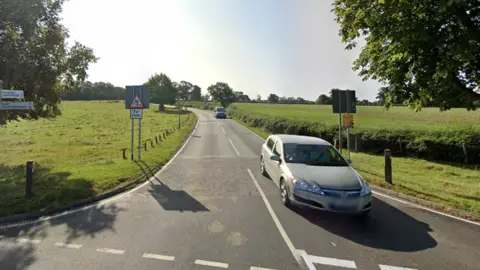 A Google street view image of Leicester Road where the homes could be built