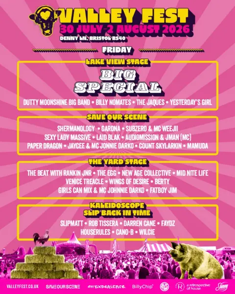 Valley Fest A poster for Valley Fest