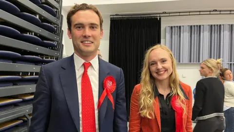 MP Henry Tufnell and his woman  Poppy Rimington-Pounder 