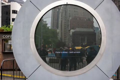 Getty Dublin portal suspended message