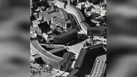 Oxford City Council Proposed large grey buildings by Sharp in Oxford city centre 