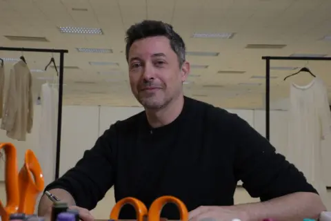 Mehdi Sousanne, a designer with the Zara Studio Collection.
