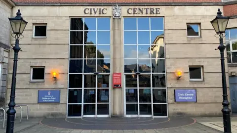 BBC Stoke-on-Trent civic centre