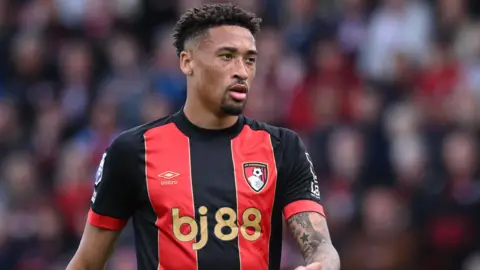 Daniel Jebbison in action for Bournemouth 