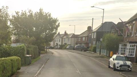 Grendon Road, in Polesworth, Warwickshire