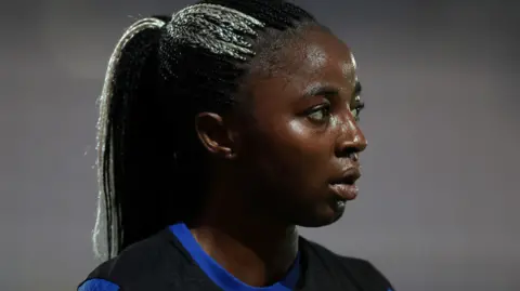 Renowned female Cameroonian football player Ajara Nchout Njoya of FC Internazionale
