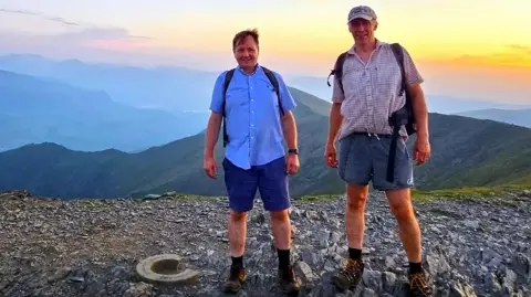 BBC Charity Wainwright walkers