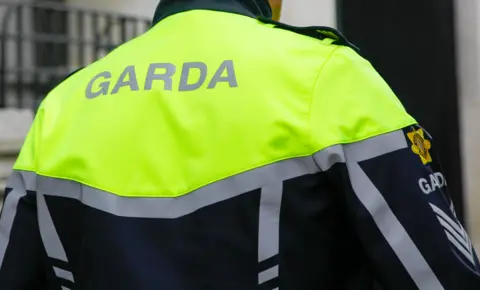 Getty Images An image of a garda officer taken from behind