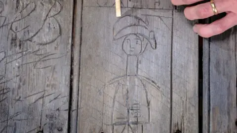 English Heritage Graffiti found at Dover Castle