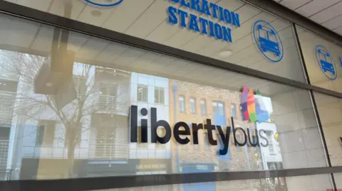 BBC LibertyBus' logo