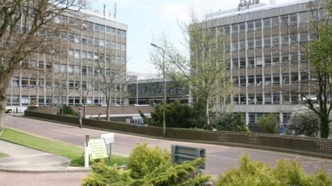 East Sussex County Council exterior, Lewes