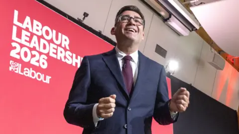 Andy Burnham, the newly announced leader of the Labour Party makes, his first speech to party members in central London on July 17, 2026 in London, England.