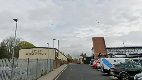 The exterior of Selby Business Centre, next to the car park for Selby Train Station.
