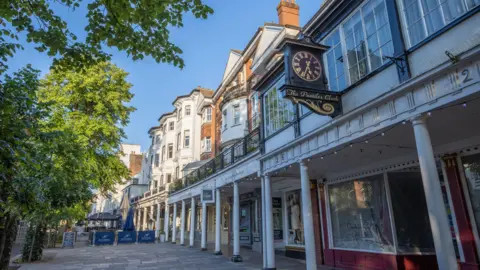 Getty Images A shot of the Pantiles in Tunbridge Wells.
