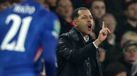 Chelsea manager Liam Rosenior