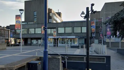 Google An exterior view of the offices of Gravesham Borough Council in Gravesend.