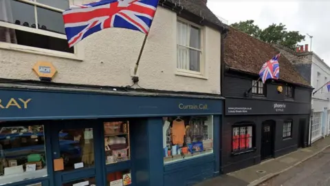 Google Church Street, in Cobham, where an application for a tattoo parlour has been submitted.