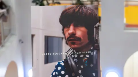 LIPA A postcard showing Barry Keoghan as Ringo Starr