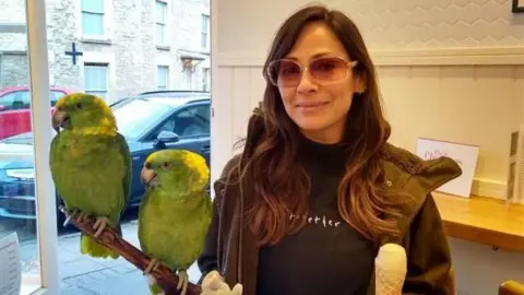 Ali Kohansal Natalie Imbruglia with Georgie and Woody