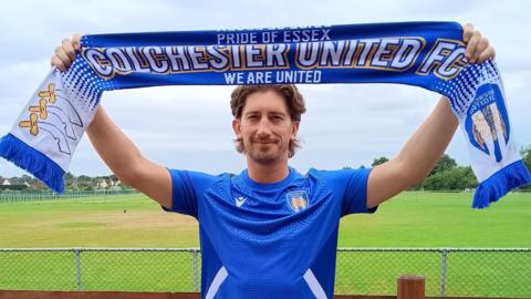 New Colchester signing Alex Woodyard