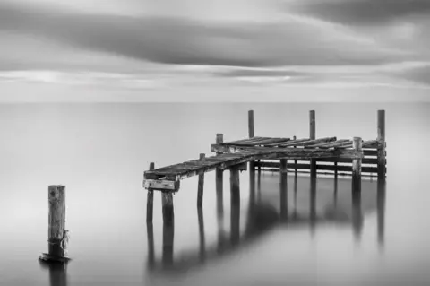 David Queenan Photograph of Carriden Pier