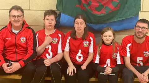 South Wales Goalball South Wales Goalball Team