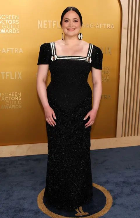 Reuters Lily Gladstone attends the 31st Annual Screen Actors Guild Awards at Shrine Auditorium and Expo Hall on February 23, 2025 in Los Angeles, California